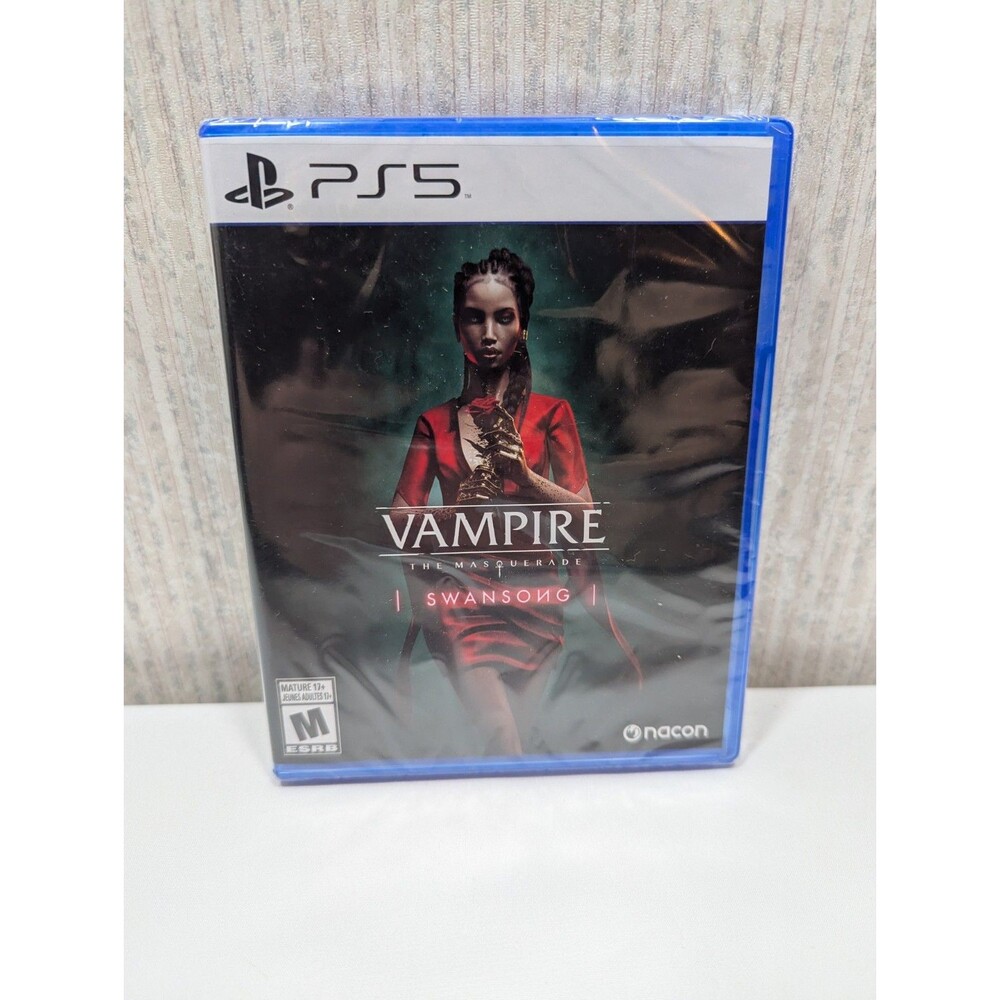 PS5 Vampire The Masquerade Swansong Game - Brand New & Sealed